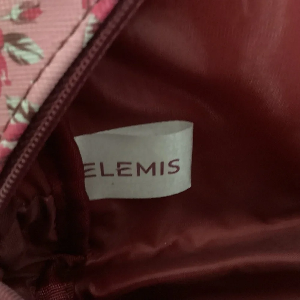 LOGO Lori Goldstein Floral Cosmetic Bag